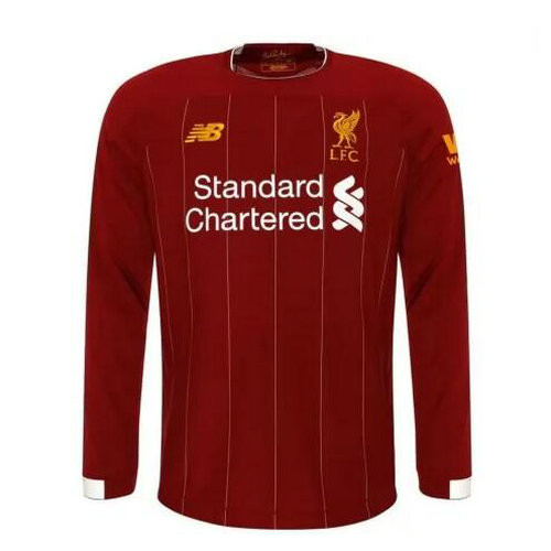 maglie mancia lunga Liverpool prima divisa 2019-2020